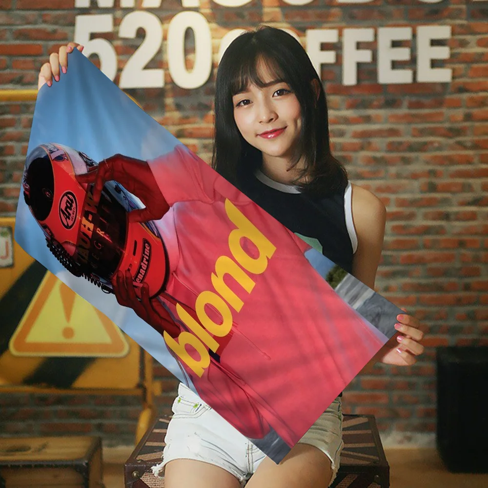 A-Frank_Ocean Плакат Светлое пляжное полотенце для детей Персонализированное банное