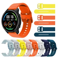 sport silicone replaceable strap for xiaomi mi watch color sports edition band for mi watch color bracelet watchbands correa