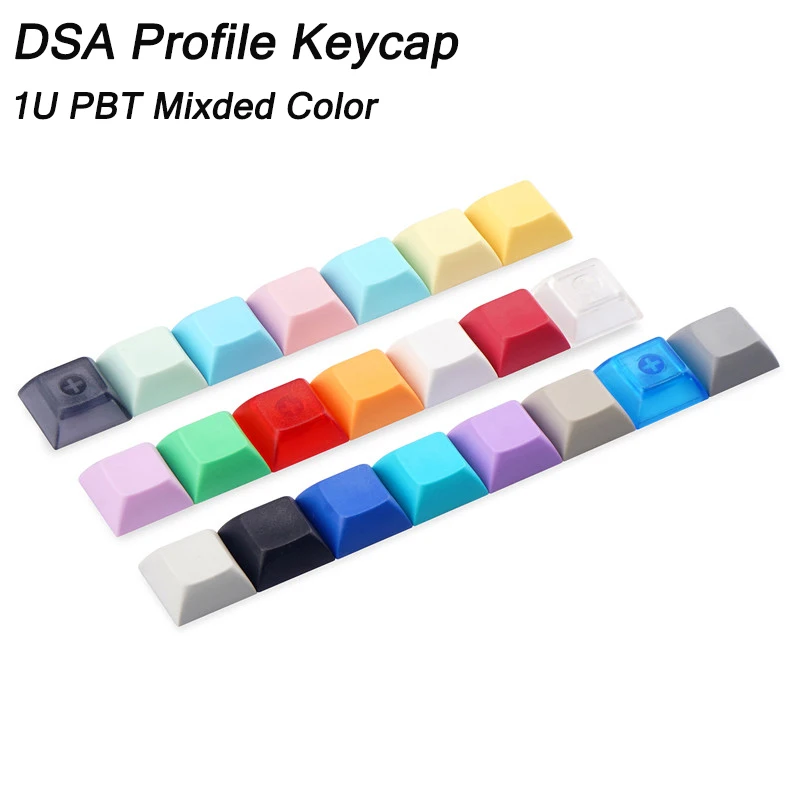 Механическая клавиатура DSA Profile PBT Keycap Blank 1U Custom Gamer Mx Switch для Cherry Gateron Kailh dsa |