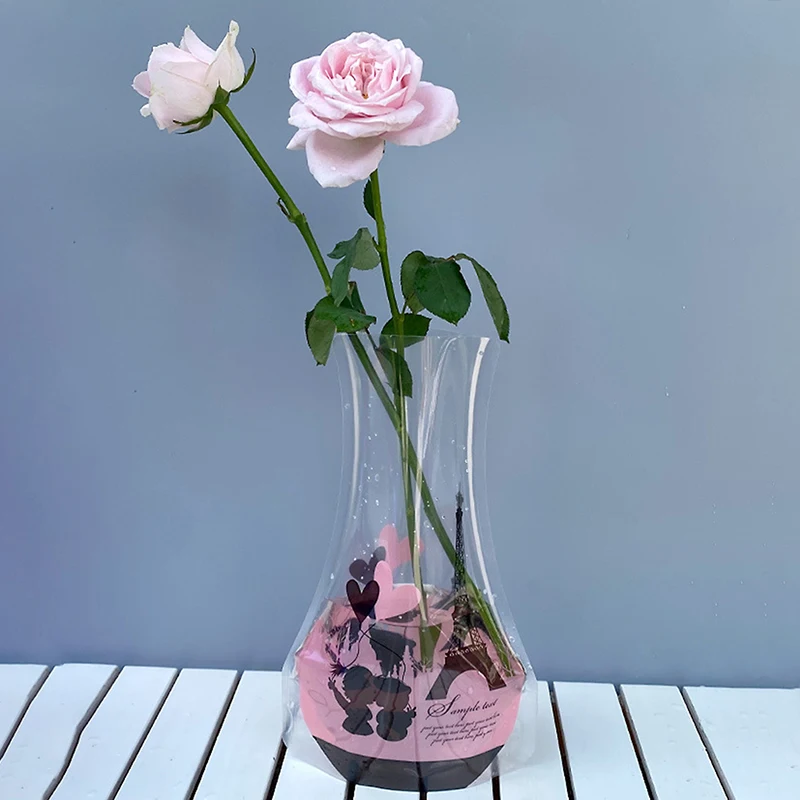 1/5 шт. складная пластиковая ваза для цветов