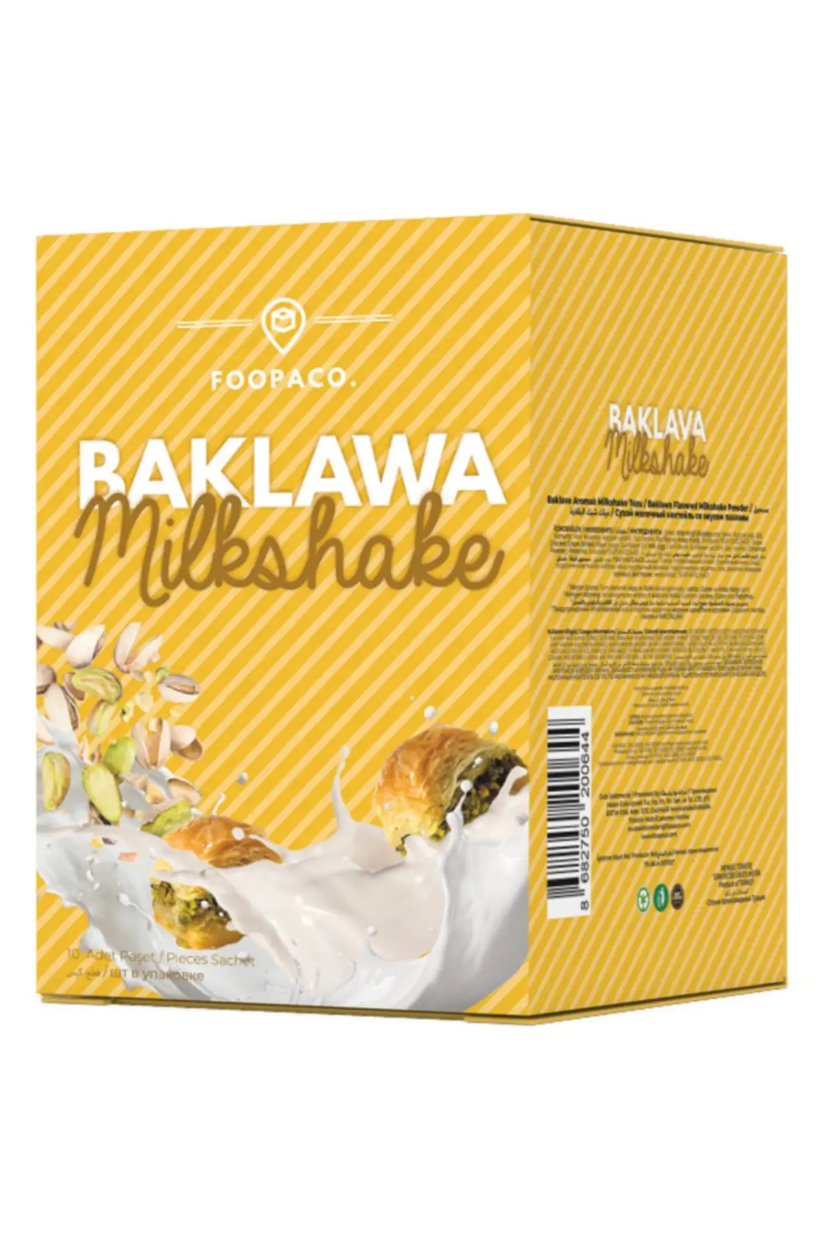 

Lozenge Milkshake Powder-Baklawa Milkshake