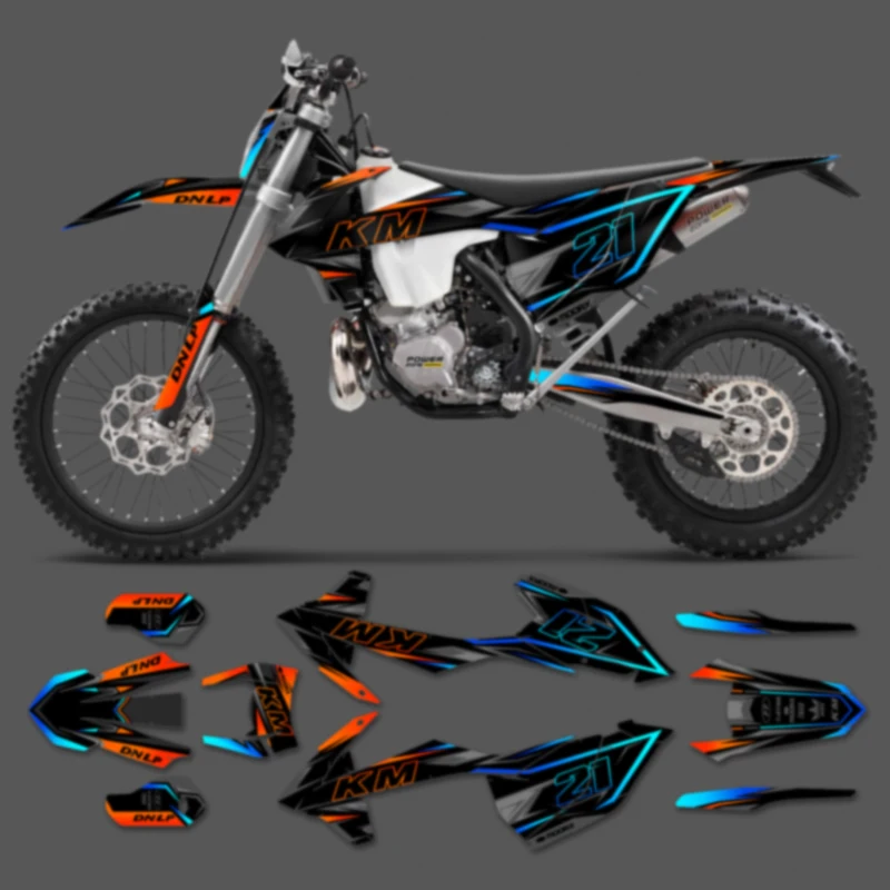 

Наборы наклеек Powerzone Custom Team для KTM 125 200 250 300 350 450 500 EXC XCW 2017 2018 2019 SX SXF 2016 2017 2018