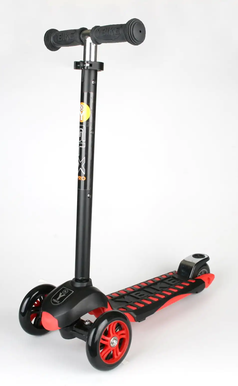

Pro 3-Wheel Kick Scooter, Black/Red