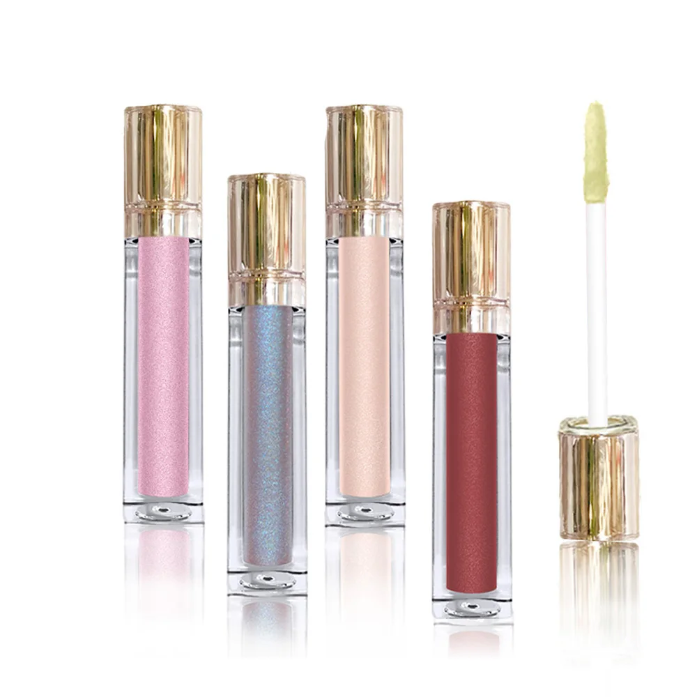 

12 Color Shimmer Lip Gloss Nourishing Moisture Long Lasting Women Lip Beauty Makeup Private Label Custom Bulk
