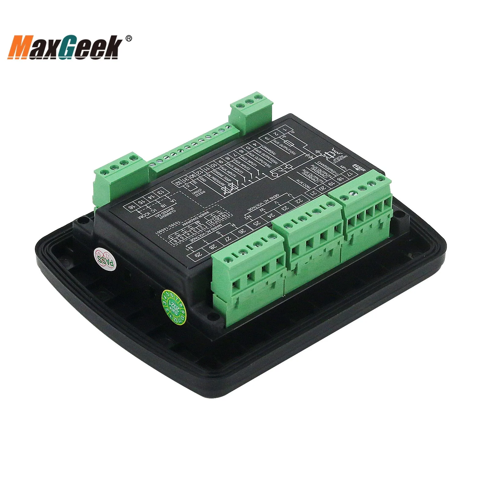 Фото Maxgeek LXC3120 Контроллер дизельного генератора Контроллер генераторной установки Панель управления генератором автоматического запуска и остановки №5