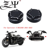 new aluminum motorcycle front fork shock absorber cap cover accessories for harley sportster s 1250 rh1250s 2021 2022