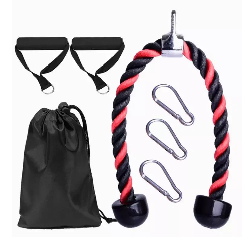 Strength Rope Seven-piece Fitness Biceps Pull Rope Down Pressure Training Triceps Pull Rope Resistance Band Tension Rope