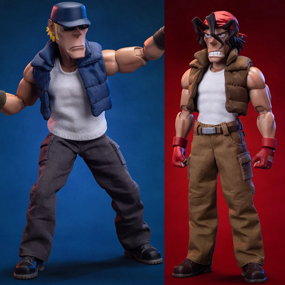 

Original TUNSHI STUDIO 1/12 Scale METAL SLUG XX TS-010 RALF JONES TS-009 CLARK STILL 6'' Male Soldier Action Figure Doll Toy