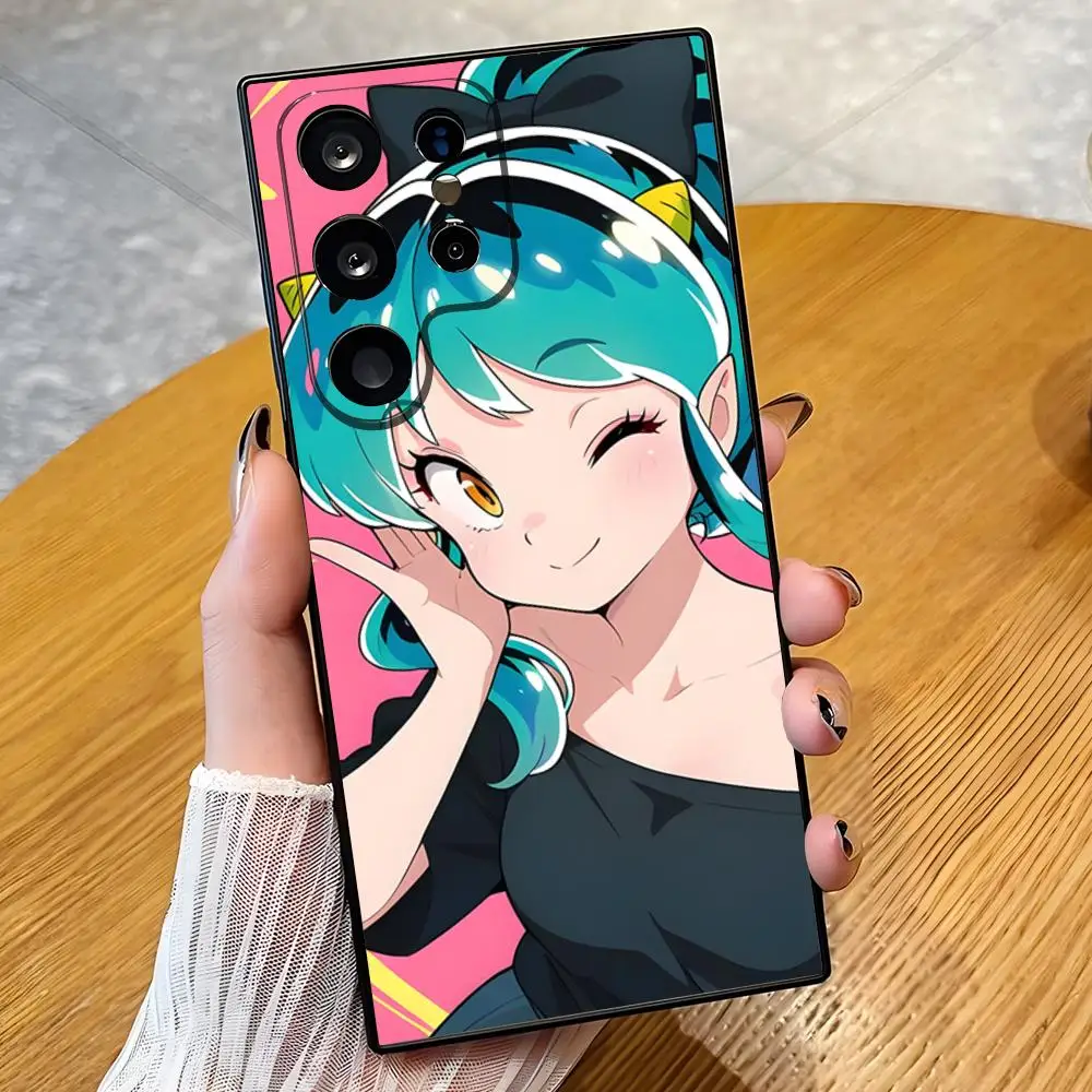 Фото Аниме-чехол U-Urusei Y-Yatsura для Samsung S26 S25 Edge S24 S23 S22 Ultra Plus Fe A57 A37 A17 A56 5G, силиконовый чехол. №5