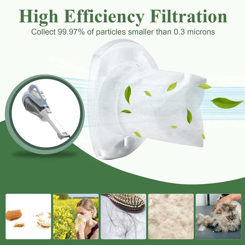 6 шт. сменные фильтры для пылесоса Black &amp Decker CHV1410L CHV1410 CHV9610 CHV1210 CHV1510 CHV1410B