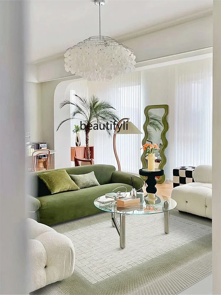 Коврик для гостиной с геометрическим узором