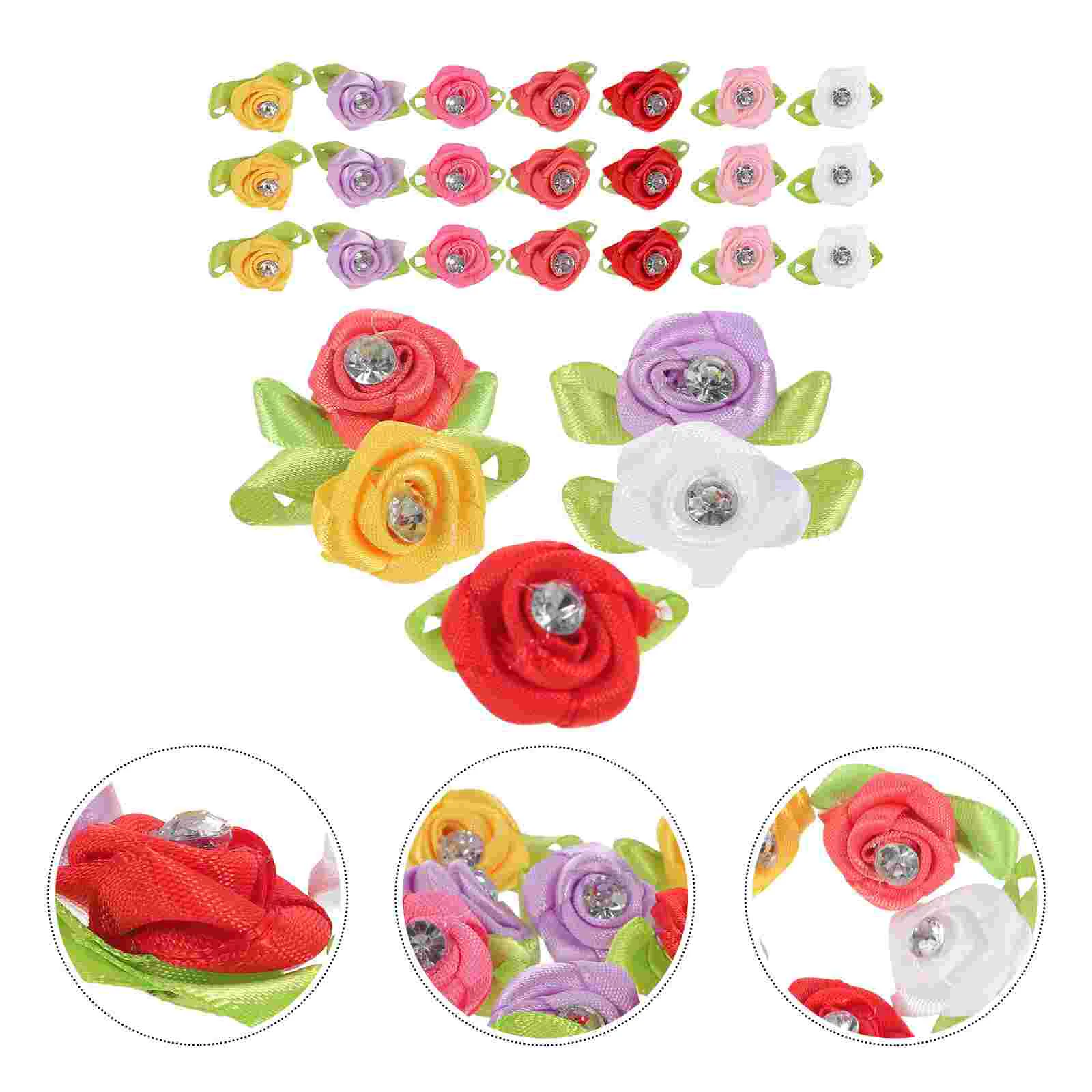 70 шт. DIY декоративные нашивки с цветами аппликация заплатки для ремонта одежды