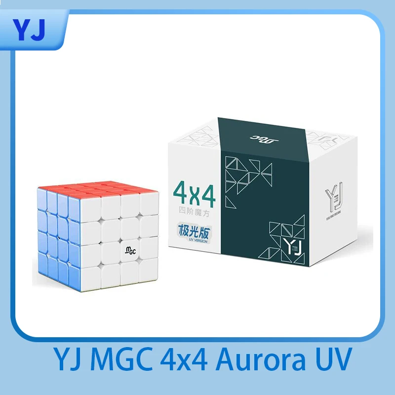 Фото [JudyCube] YJ MGC 4x4 Магнитный магический куб Speed Puzzle Cube MGC 4M Elite Cubo Magico для детей, подарок для детей №2