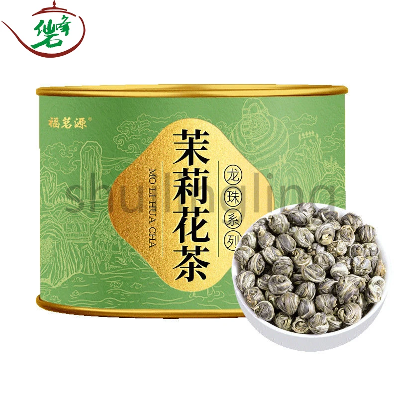 

China Organic Jasmine Flowers Pearls Tea AAAA Without Teapot Natural Jasmine Dragon Balls Tea Green Tea No Tea Pot
