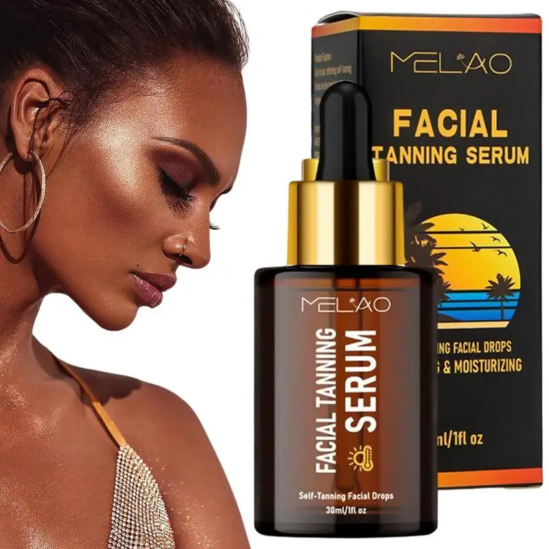 

Self Tanning Drops Sunless Tanner Essence Face And Body Bronzing Drops For Natural Glow Long Lasting Fake Tan Lotion