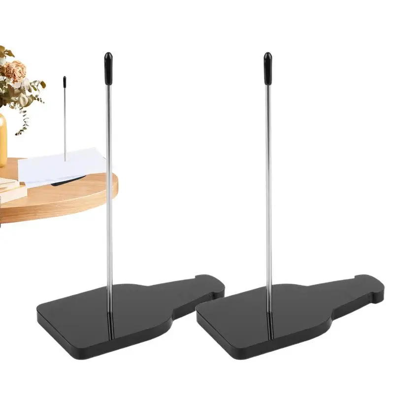 

Check Bill Holder Receipt Memo Holder Ticket Paper Summons Fork Spike Fork Rod Paper Holder Spike For Receipt Office Memo