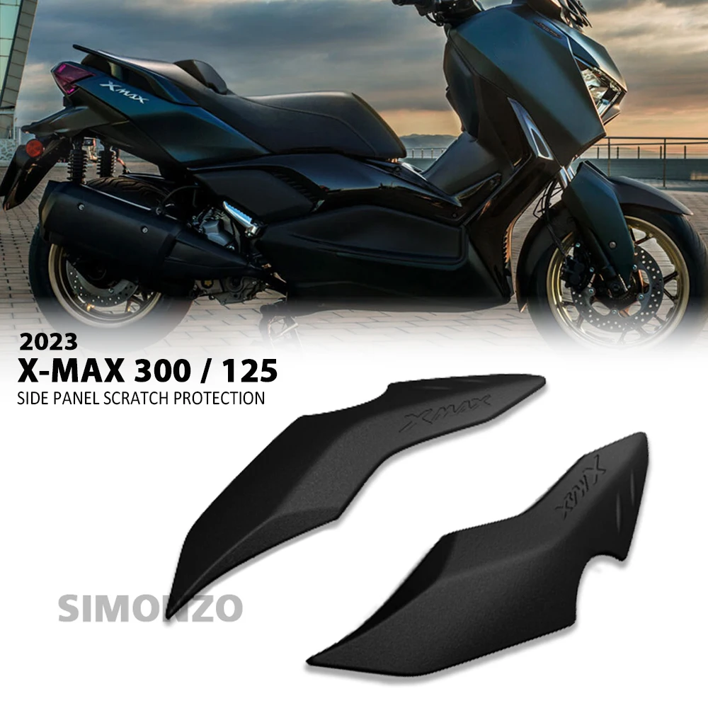 

For YAMAHA XMAX125 XMAX300 XMAX 300 125 Motorcycle Side Cowl Scratch Panel Side Cover Scrape Guard Skid Plate Scratch Protection