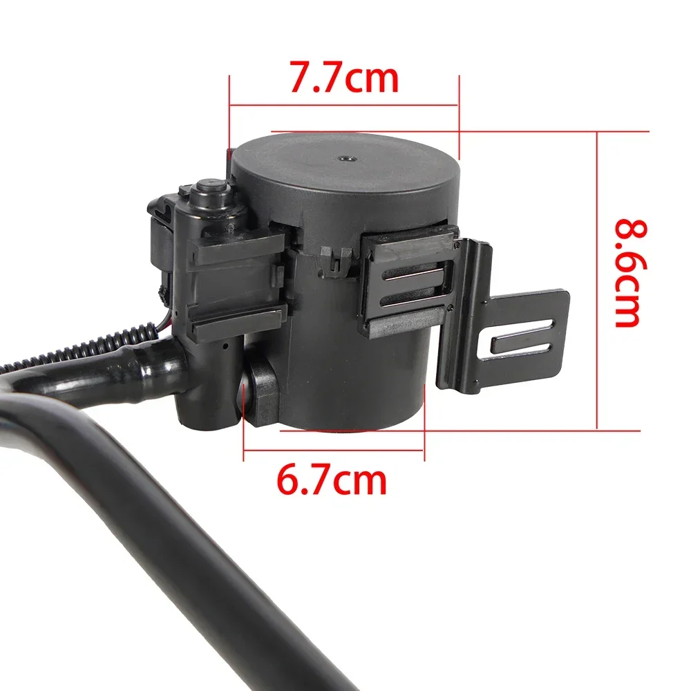 Канистра для вейпа вентиляционный Соленоидный клапан испаритель шланг контроля