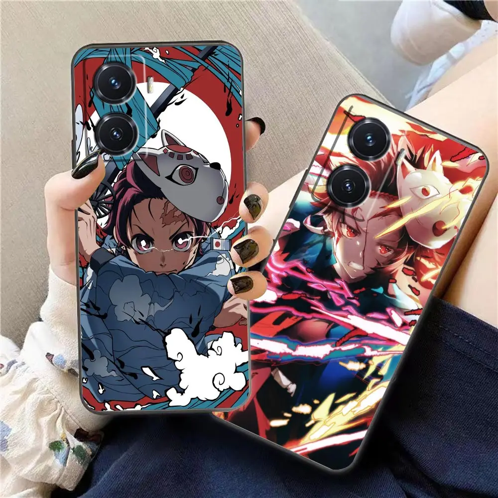 

Case For VIVO Y97 Y93 Y91 Y85 Y83 Y81 Y79 Y77 Y76 Y75 Y72 Y69 Y67 Y66 Y55 Y53 Y52 Y51 Pro 5G Y50 Case Anime Tanjiro Demon Slayer