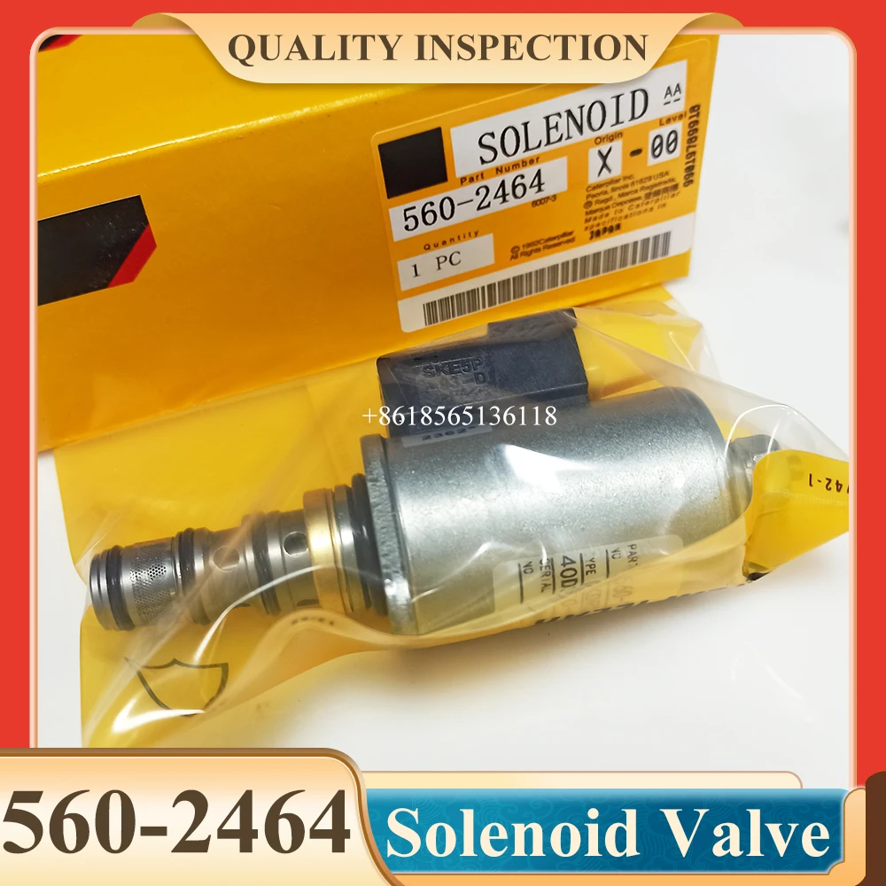 560-2464 5602464 Solenoid Valve for Caterpillar Excavator 345GC 349 350 352 395