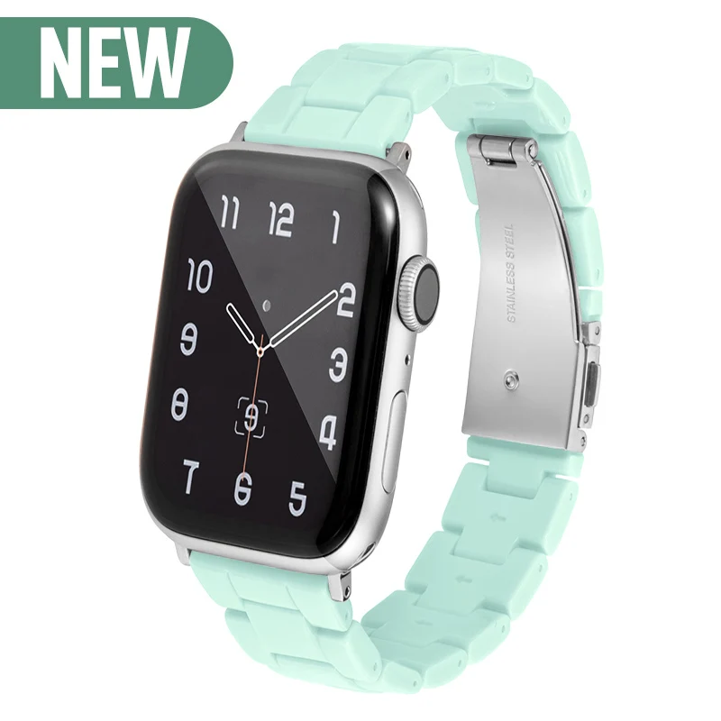 

Candy Color Strap For Apple Watch Band 41mm 45 38 42 44 40 mm Replace Wrist Watchband Belt iwatch series 7 6 5 4 3 Accessories