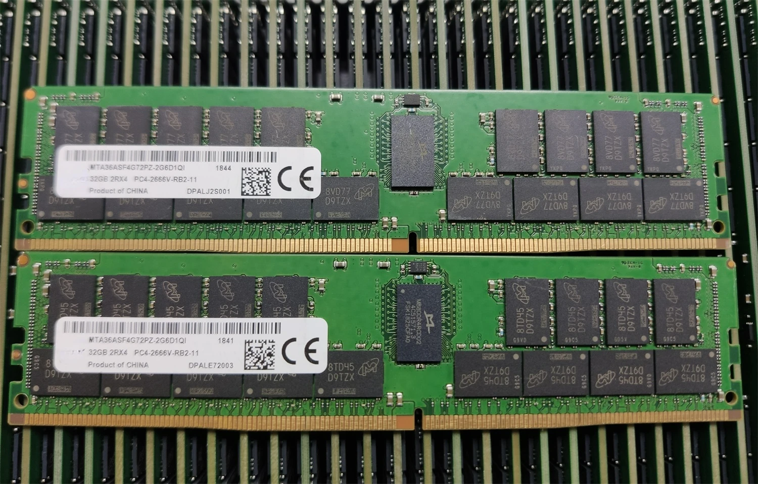 

Оперативная память Micron MT 32GB 2RX4 PC4-2666V Серверная память 32G DDR4 REG ECC RDIMM