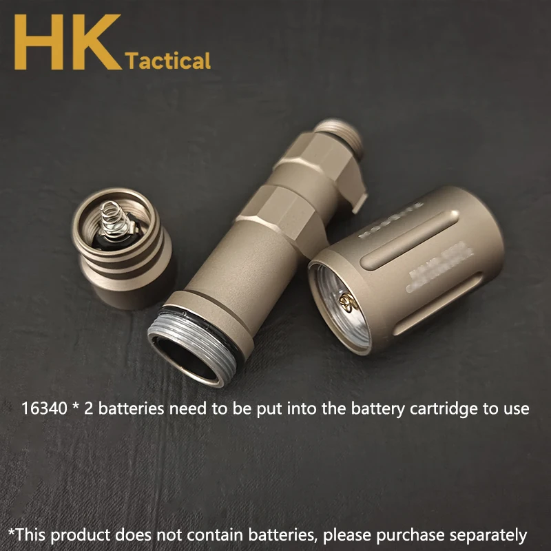 Тактический металлический фонарик PLH V2 1000 люмен прожектор M300 M600 пневматический