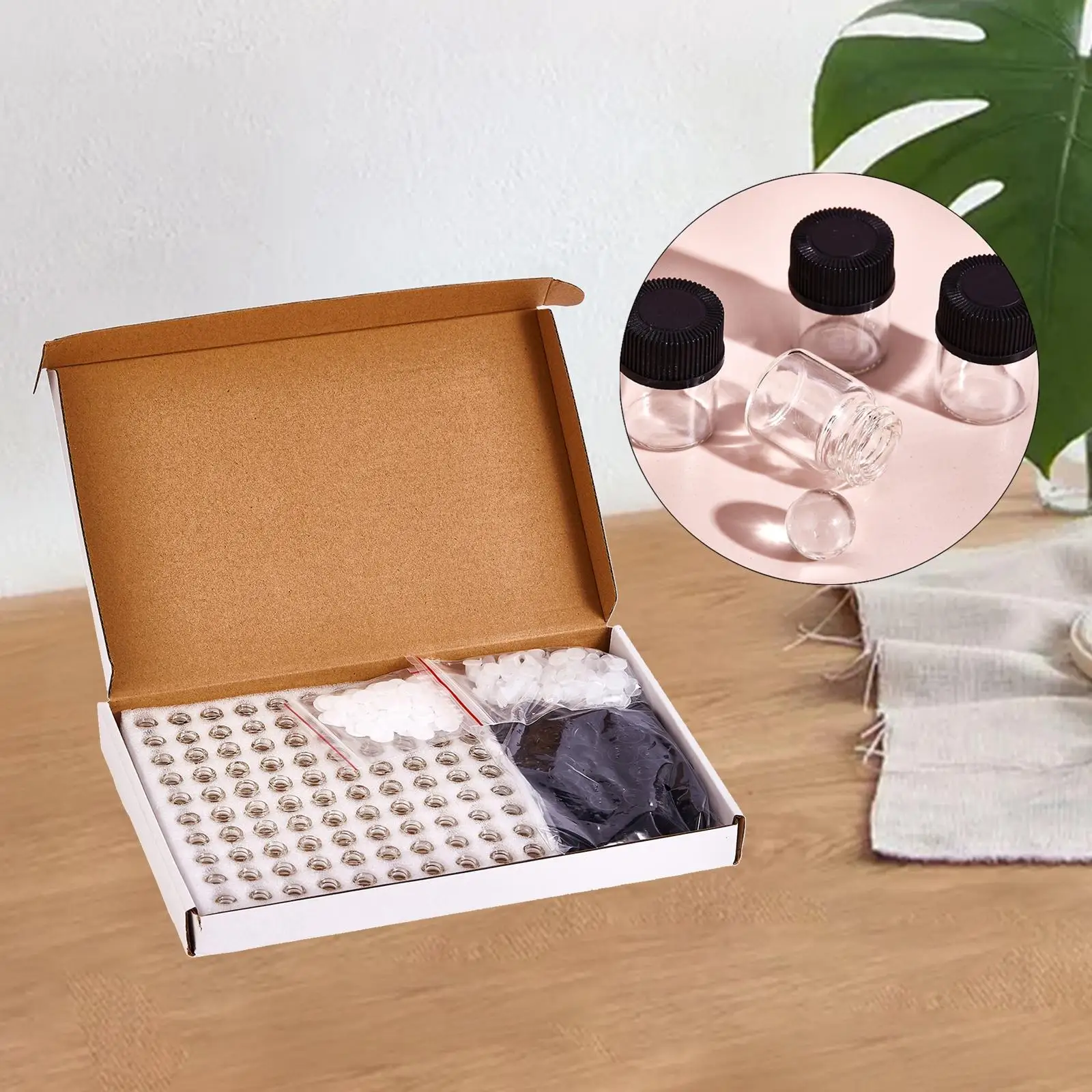 100 шт. бутылочки для эфирного масла 2 мл