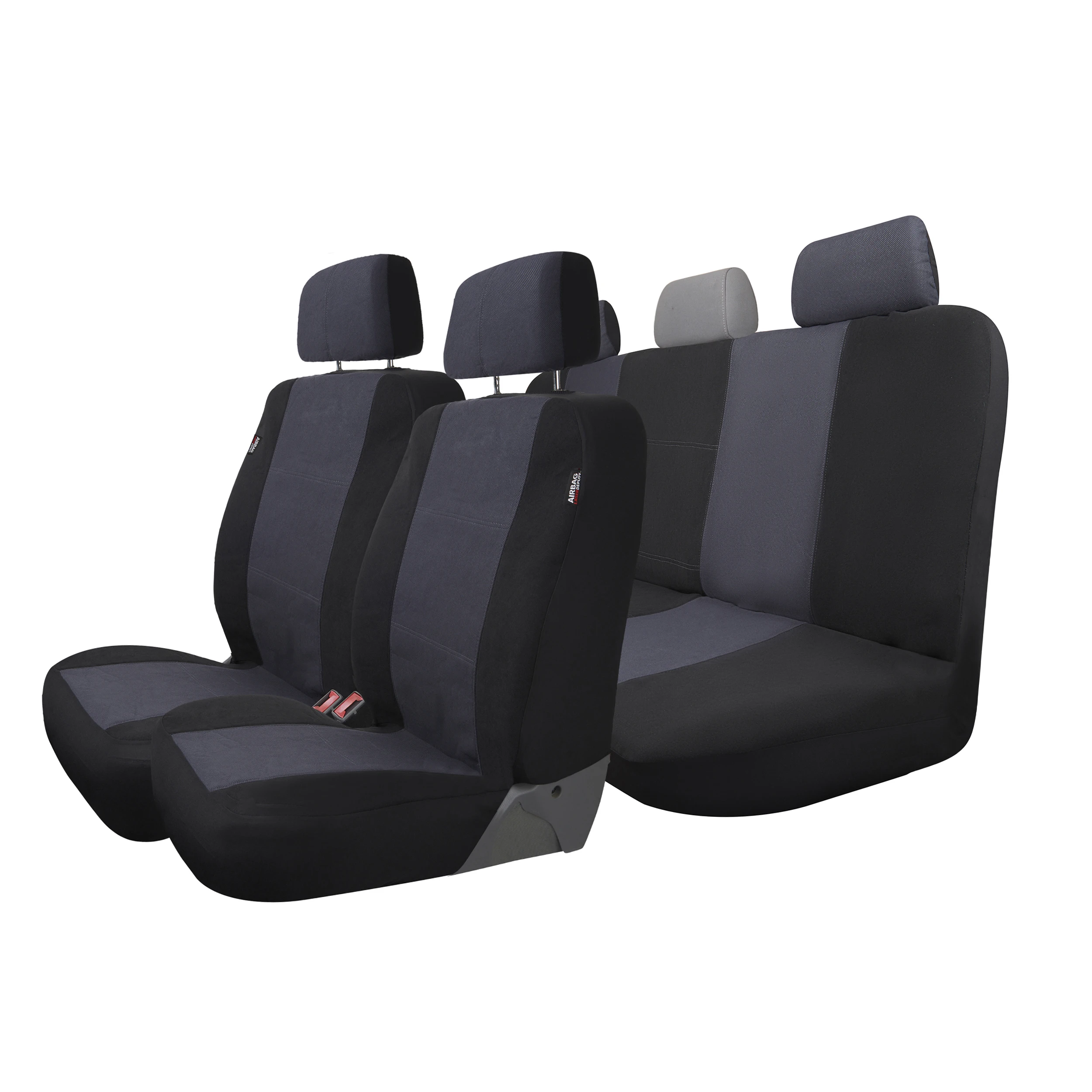 

Accessories 3 Piece Hunt Universal Fit Black/Grey Seat Cover Kit, 40381WDC