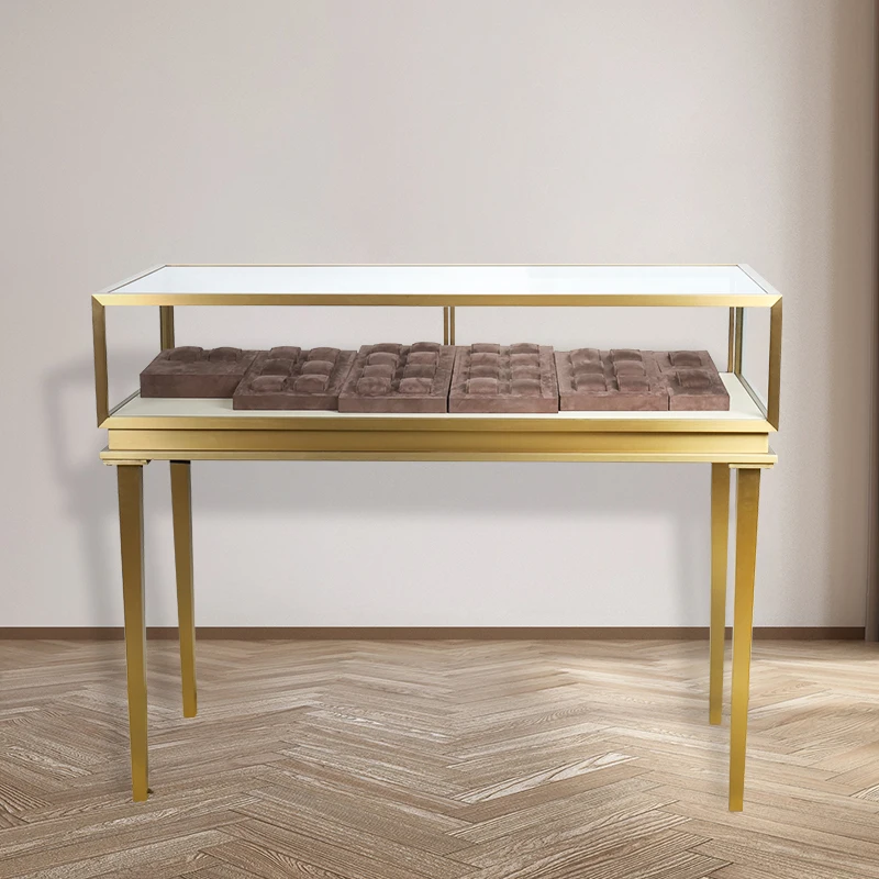 На заказ Лидер продаж роскошные золотые часы из нержавеющей стали со