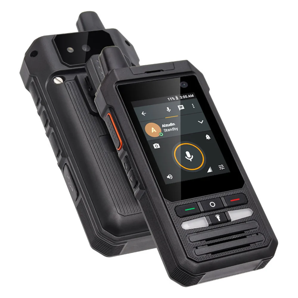 UNIWA F80S POC Walkie Talkie 4G Rugged Phone 1GB RAM 8GB ROM 5300mAh 2.4 Inch Android 10 Spreadtrum SL8541E Quad Core 1.4GHz SOS