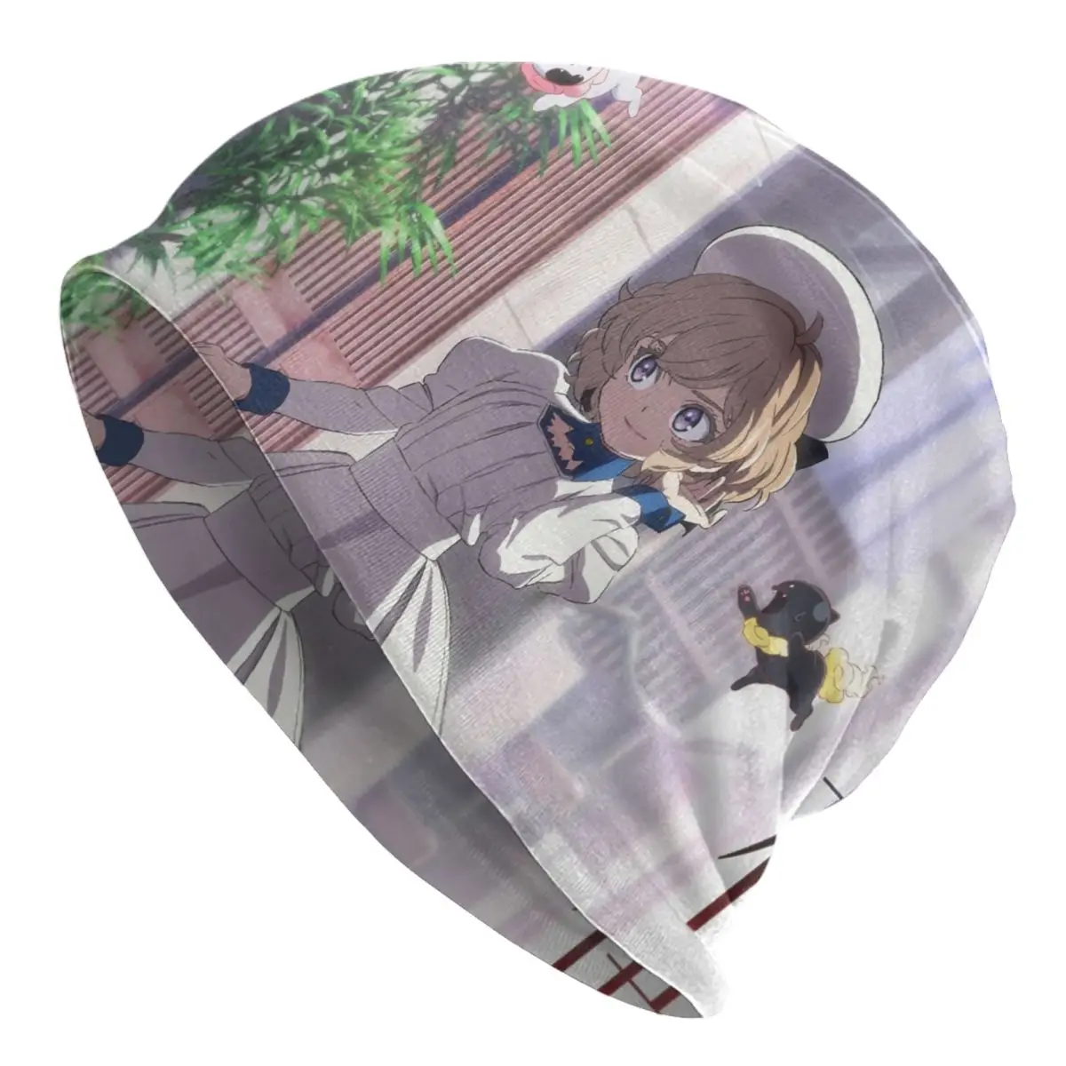 

Autumn Winter Warm Skullies Cap Women Men In Spectre Kotoko Iwanaga Winter Hats Casual Male Kyokou Suiri Winter Beanies Skullies