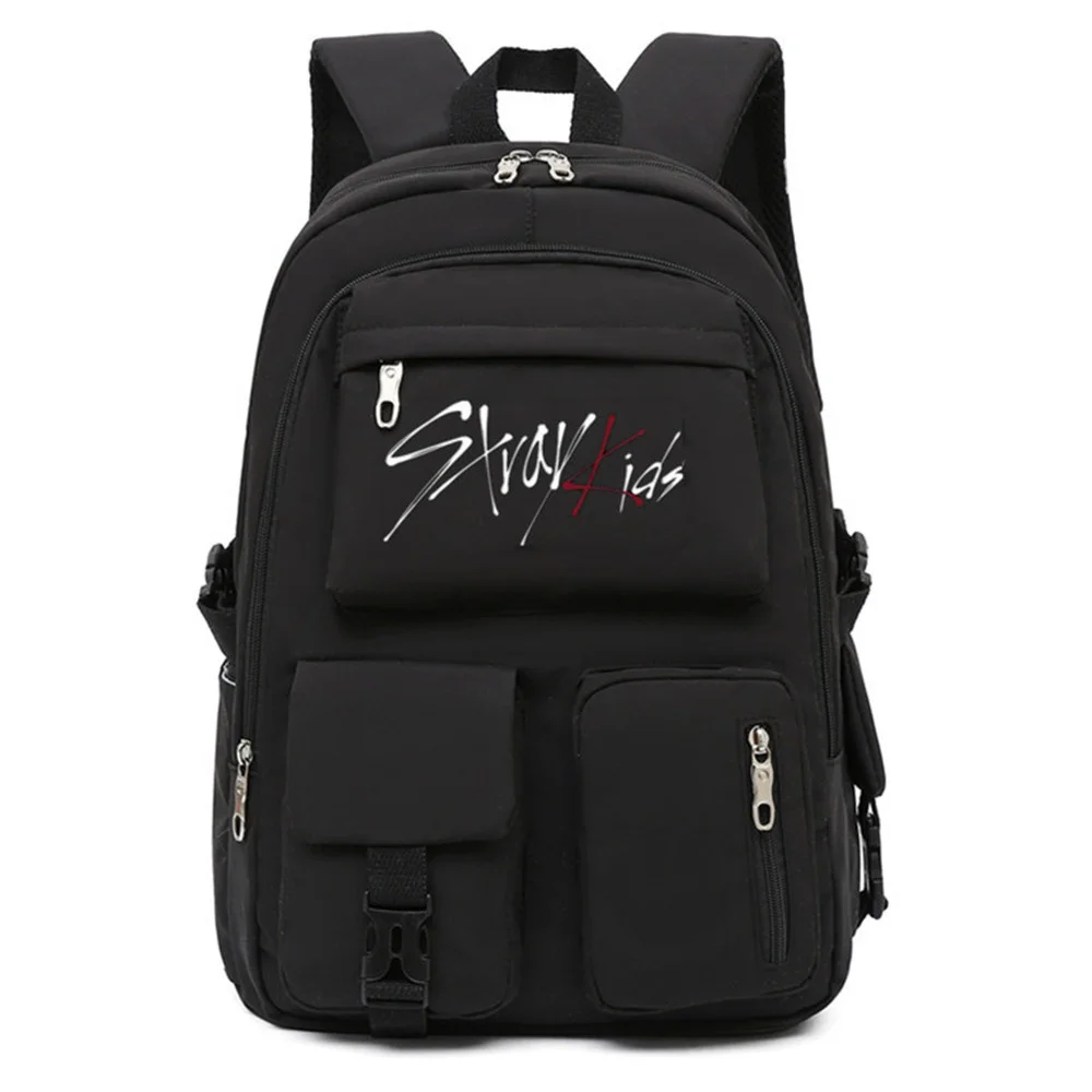 

Kpop Stray Kids Backpack Big Capacity Scholl Bag Book Bag Gift for Children School Supplies Hyunjin Felix Bangchan Gift