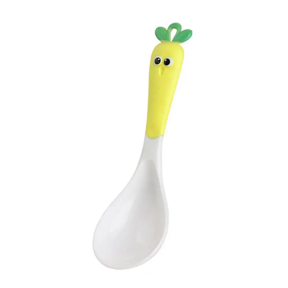 

Ложка для риса, антипригарная ложка для риса, бытовая мультяшная суповая ложка в форме моркови