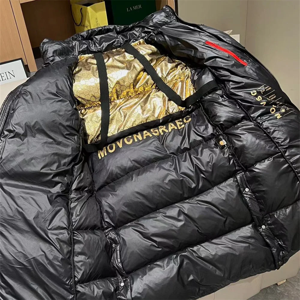 90% Goose Down Women's Down Jacket High Quality Thick Winter Thick Down Jacket Warm Long Hooded Cold Jacket