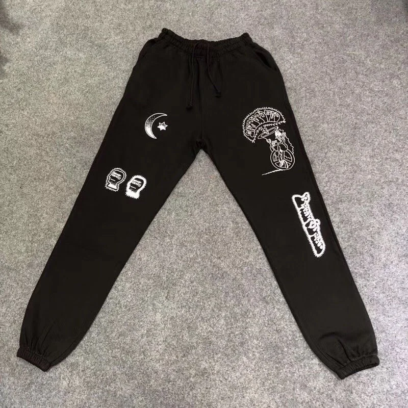 

Brain Kanye West Dead Gustavo Sweatpants Men Women 1:1 High Quality Loose Trousers