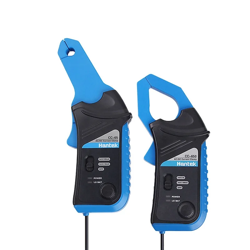 

Oscilloscope CC65 CC650 AC/DC Current Clamp Probe 20KHz/400Hz Bandwidth 1mV/10mA 65A/650A with BNC Plug Applicable 1008C