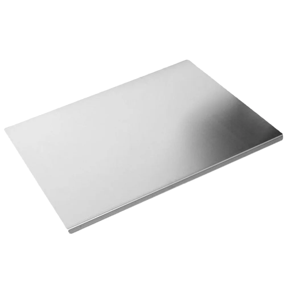 

Stainless Steel Cutting Mat Kitchen Pastry Kneading Board Durable Countertop Chopping Board