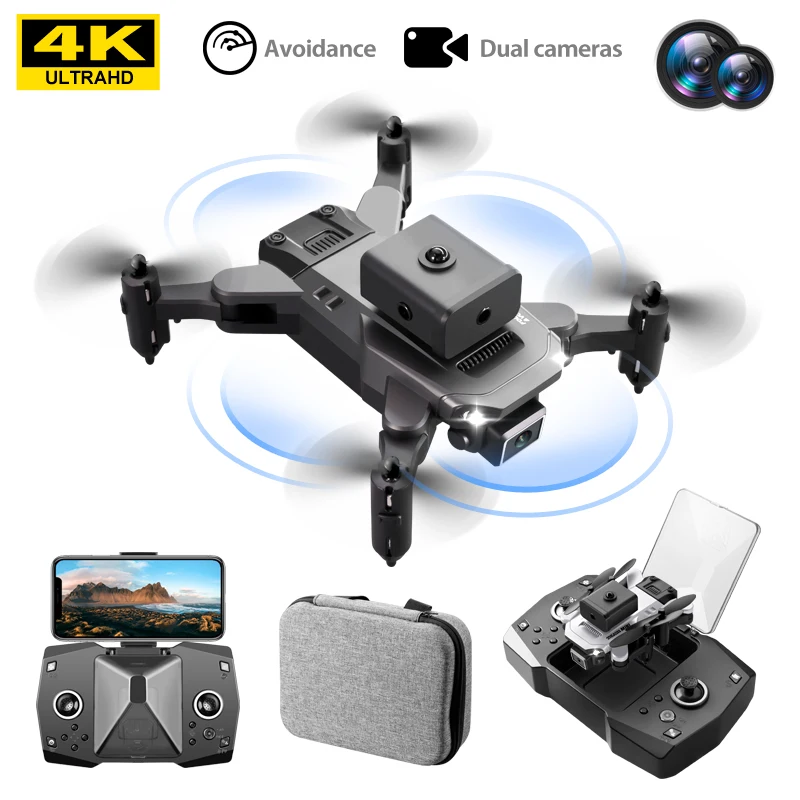 

New KY912 Mini Drone 4K HD Camera 360° Obstacle Avoidance Air Pressure Fixed Height Four Sides Professional Foldable Quadcopter