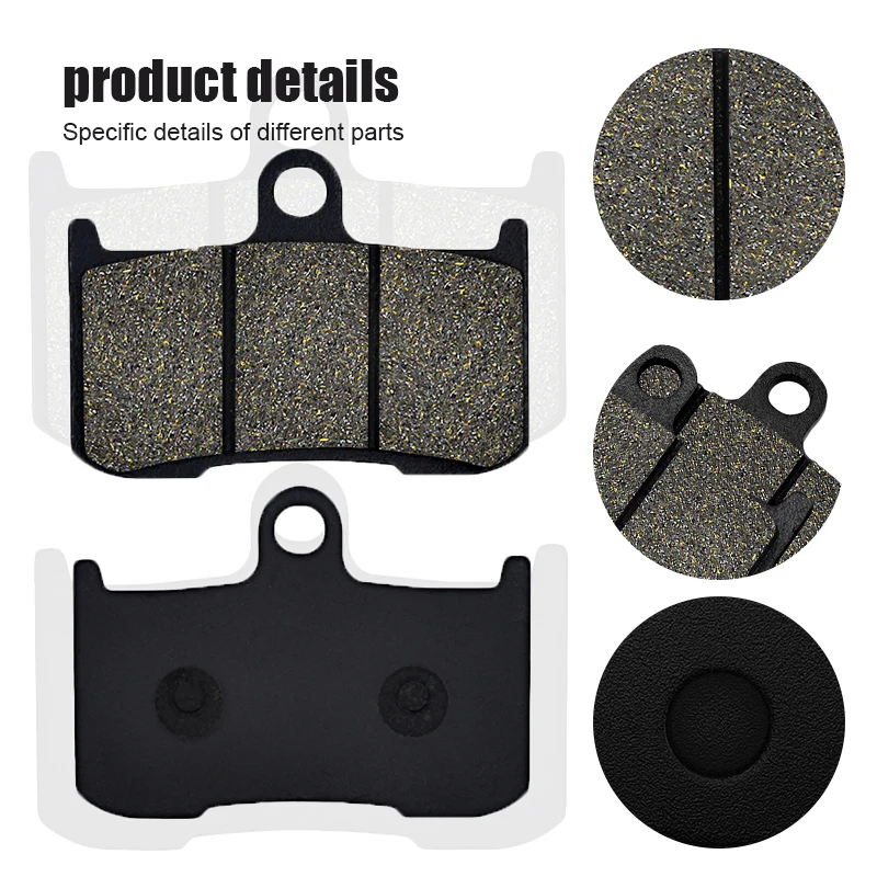 Передние тормозные колодки для мотоцикла Triumph Daytona 675 06-08 Street Triple RX R 09-16 Tiger Sport SE 1050