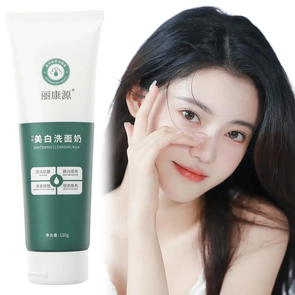

Skin Hydrates Amino Acids Deep Cleansing Pore Refining Moisturizes Face Cleanser Facial 120g Wash Whitening Foaming B5S5