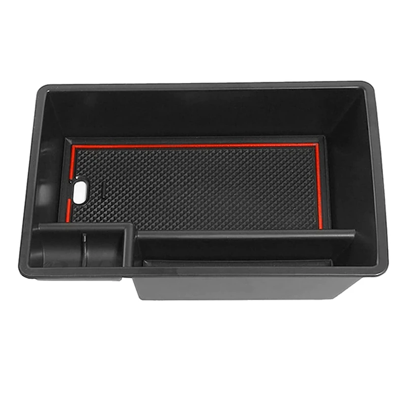 

AU05-Автомобильный центральный подлокотник для консоли, контейнер для хранения, Внутренний органайзер, лоток для перчаток для-Q3 F3 2019 2020 2021