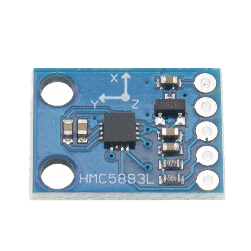 GY-273 3V-5V HMC5883L Triple Axis Compass Magnetometer Sensor Module Three Axis Magnetic Field Module images - 6