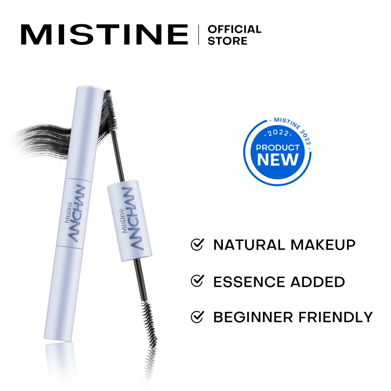 

MISTINE Curl Fix Mascara Curl-lasting Waterproof Smudgeproof Butterfly PEA Mascara- 24HR