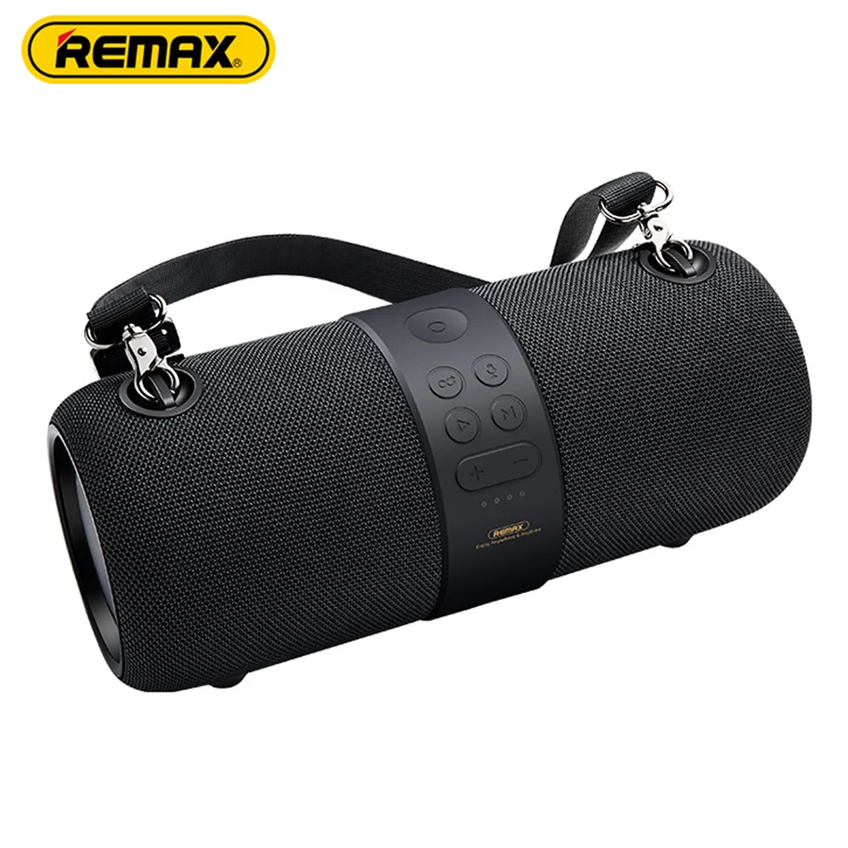

REMAX RB-M55 USB/TF/AUX Wireless Speakers Strong Bass Portable Home Theater Subwoofer Party Stereo Bluetooth Speaker Outdoor