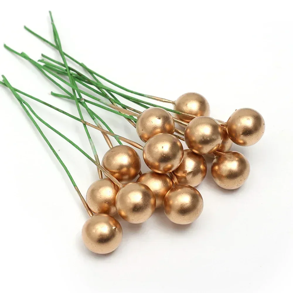 

Искусственные вишневые ягоды для украшения Рождества