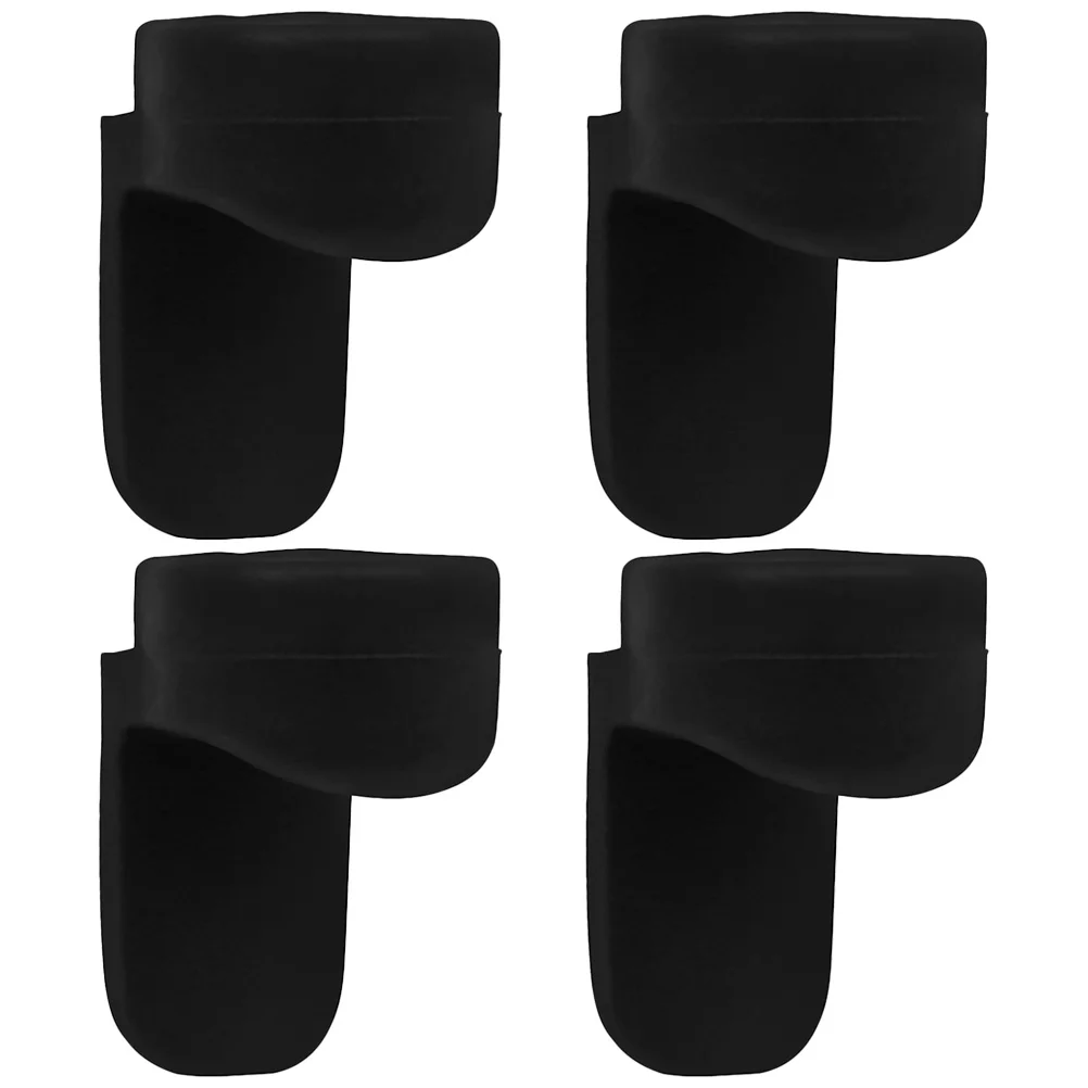 

4 Pcs Instrument Finger Rest Silicone Clarinet Thumb Cushions Soft Support Accessory Silica Gel Cover Oboe
