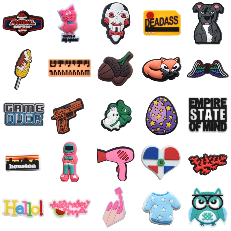 

Новые аксессуары для обуви, рождественские подарки, джинсы для крокса, очаровательные детские летние подвески для кроксов, дизайнерские подвески для обуви для женщин