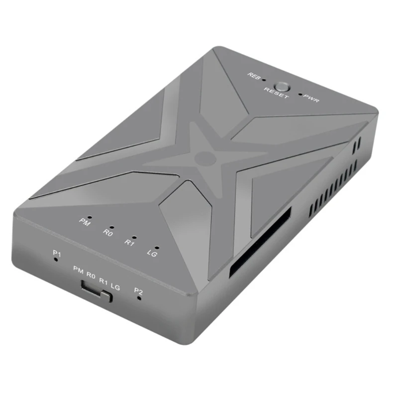 SSD  Dual Bay  Array M2 NVME Solid Disk Enclosure USB3.2 20Gbps Type-C Dropshipping