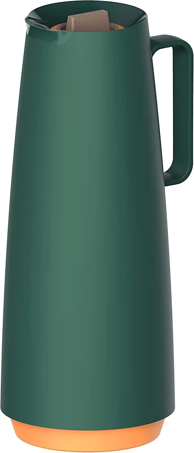 

EXACT TRAMONTINE THERMAL BULLET IN GREEN POLYPROYLENE WITH GLASS AMPOULE 1.0 L Water Bottle Kettle Thermos Insulated Vacuum Flas
